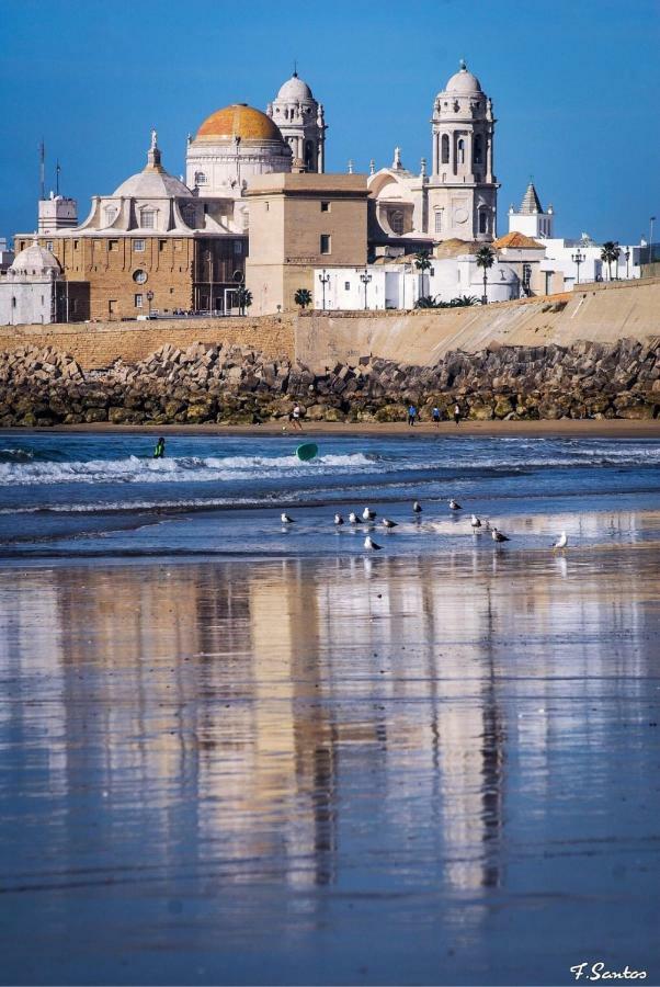 La Caleta De Cadiz Wifi Apartment Bagian luar foto